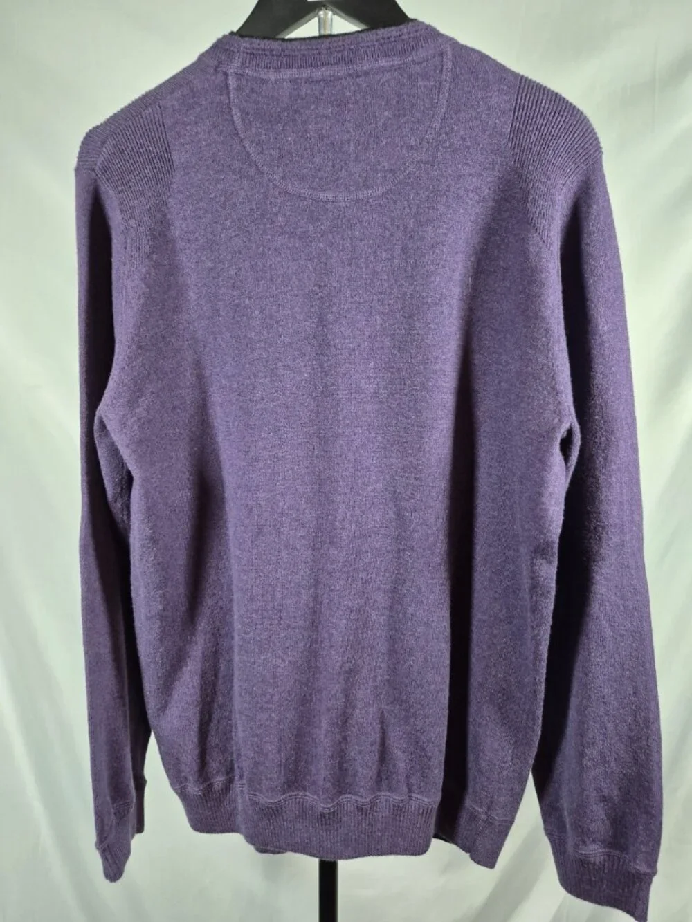 Nat Nast Luxury Originals Purple Cashmere Blend Sweater Men's Small